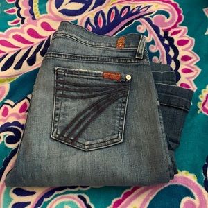 7 For All Mankind dojo jeans size 29